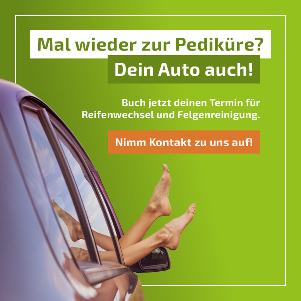 OK Car-Service Kampagne: „Mal wieder zur Pediküre?“