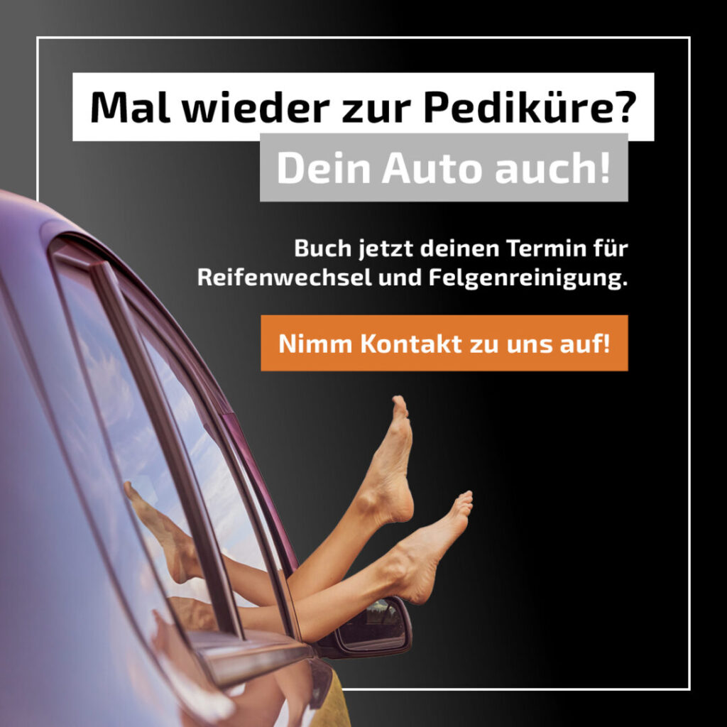 OK Car-Service Kampagne: „Mal wieder zur Pediküre?“