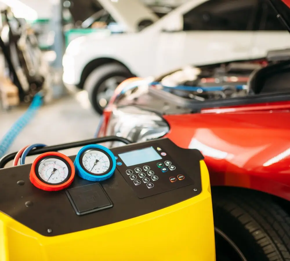 Klimaanlagen Service in OK Car-Service Werkstatt