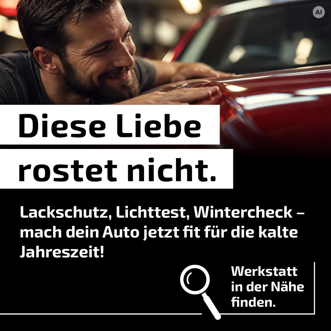 Banner für die Kampagne "Diese Liebe rostet nicht"